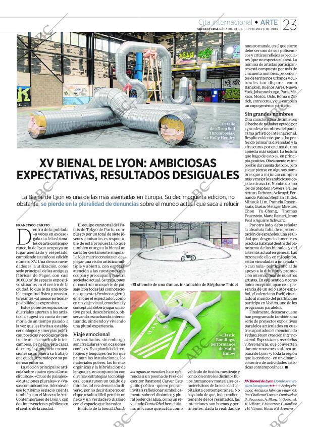 CULTURAL MADRID 21-09-2019 página 23