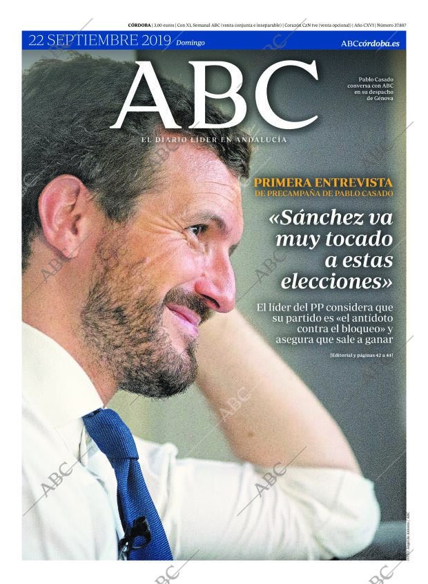 ABC CORDOBA 22-09-2019 página 1