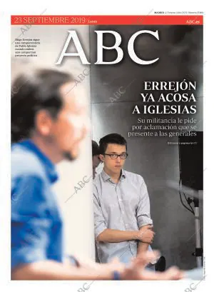 ABC MADRID 23-09-2019