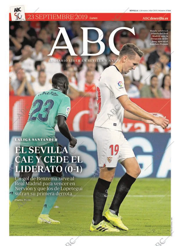 ABC SEVILLA 23-09-2019 página 1