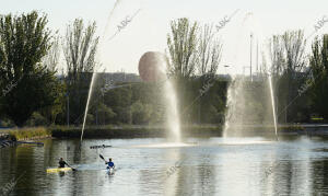 Estanque del parque Juan Carlos I