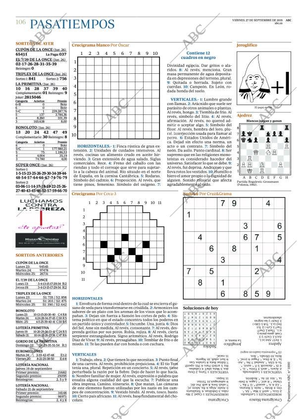 ABC MADRID 27-09-2019 página 106