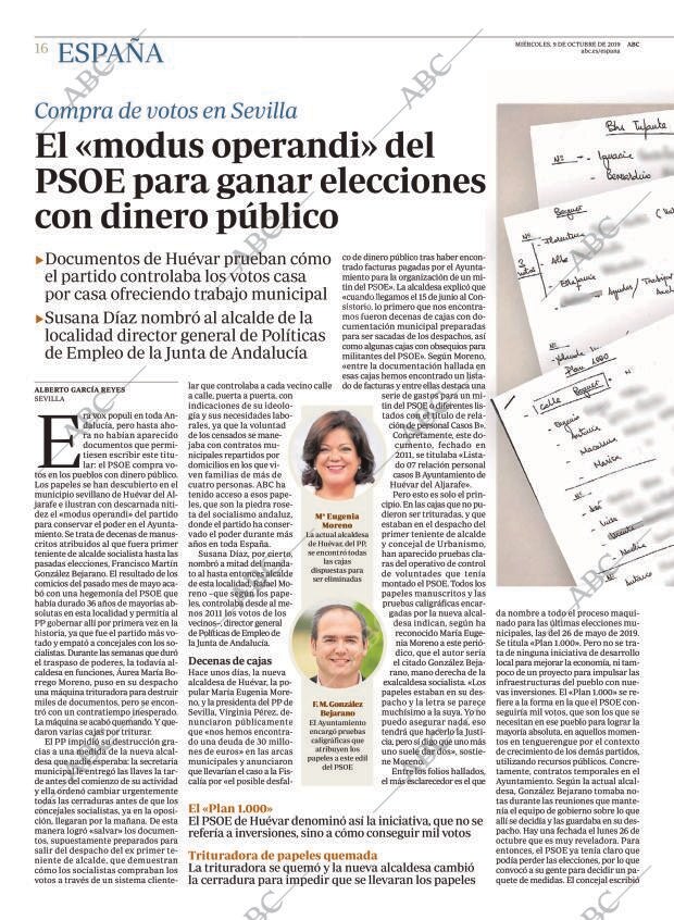 ABC MADRID 09-10-2019 página 16