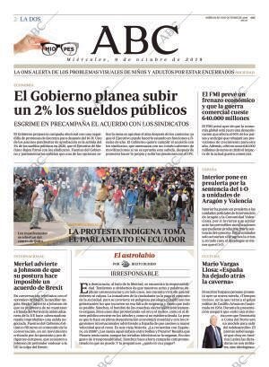 ABC MADRID 09-10-2019 página 2
