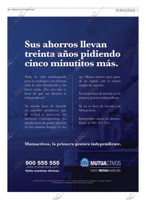 ABC MADRID 09-10-2019 página 9