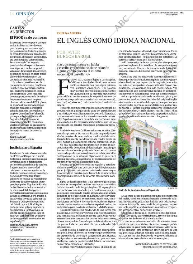 ABC MADRID 10-10-2019 página 14