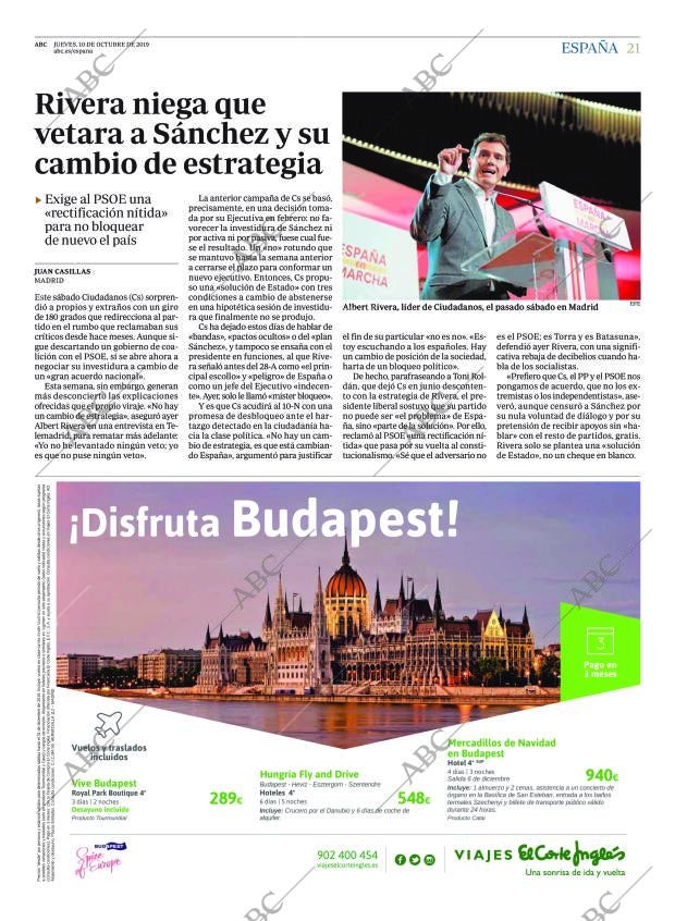 ABC MADRID 10-10-2019 página 21