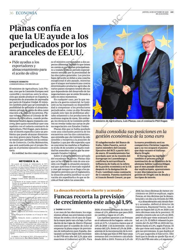 ABC MADRID 10-10-2019 página 36