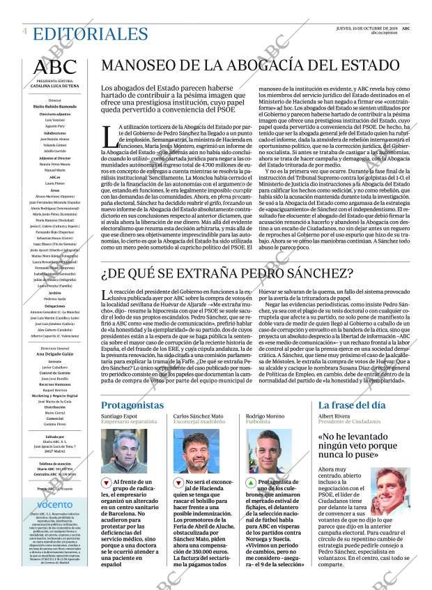 ABC MADRID 10-10-2019 página 4