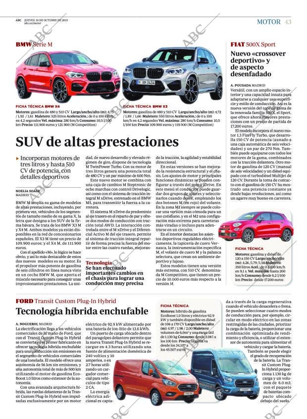 ABC MADRID 10-10-2019 página 43