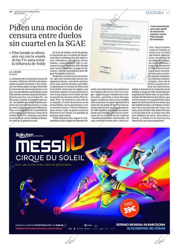 ABC MADRID 10-10-2019 página 53