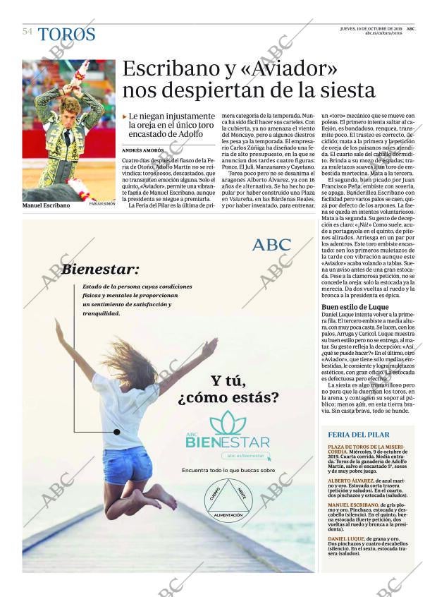 ABC MADRID 10-10-2019 página 54