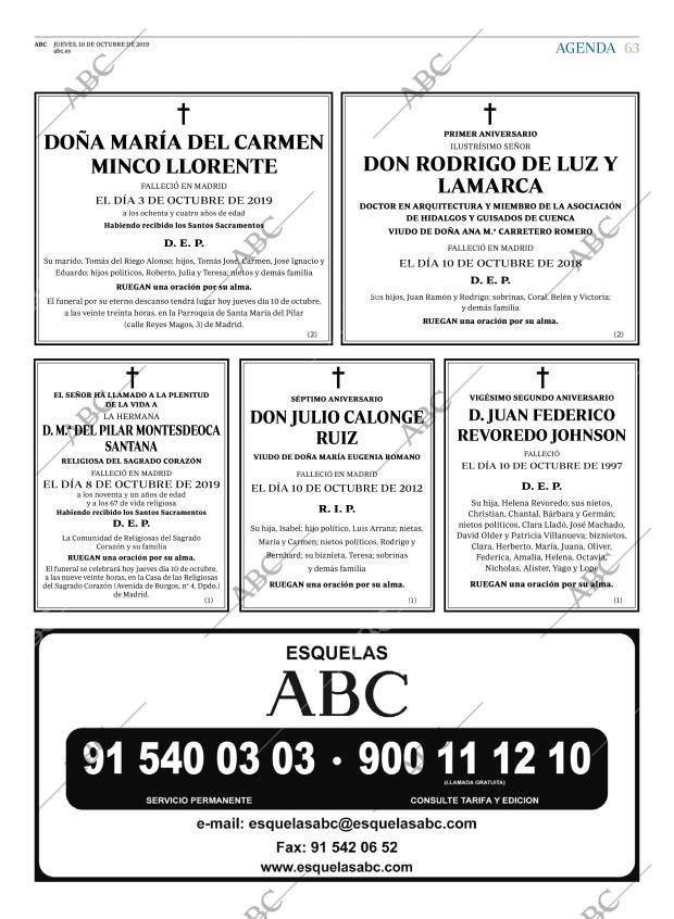 ABC MADRID 10-10-2019 página 63