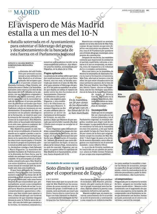 ABC MADRID 10-10-2019 página 68