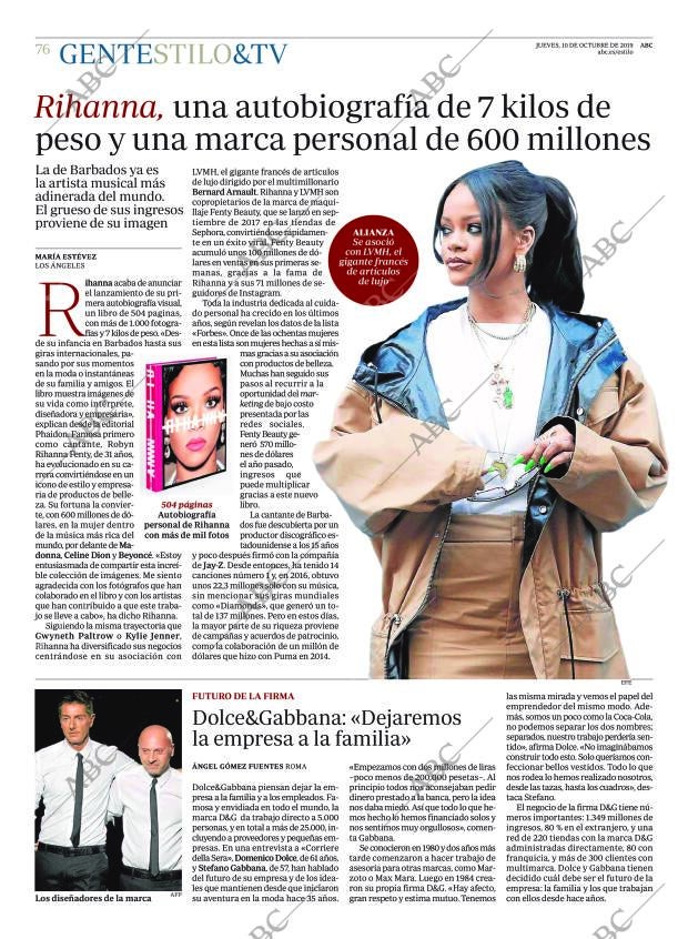 ABC MADRID 10-10-2019 página 76