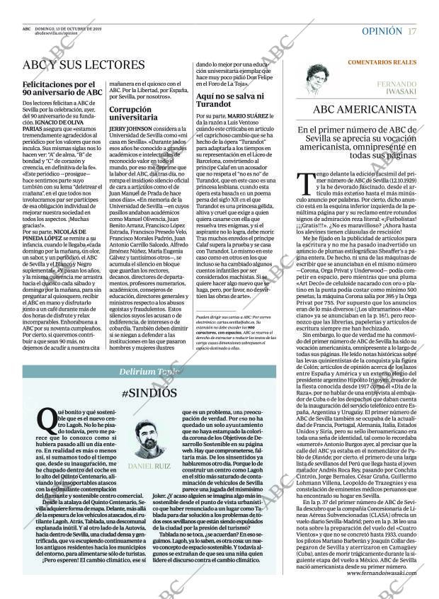 ABC SEVILLA 13-10-2019 página 17