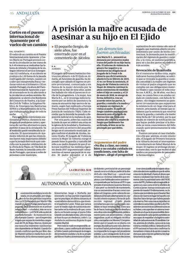 ABC SEVILLA 13-10-2019 página 46