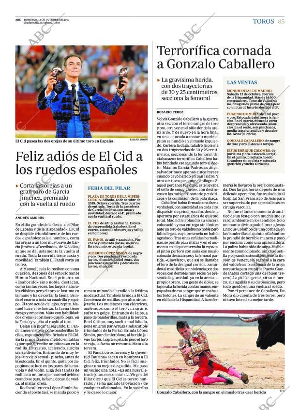ABC SEVILLA 13-10-2019 página 85