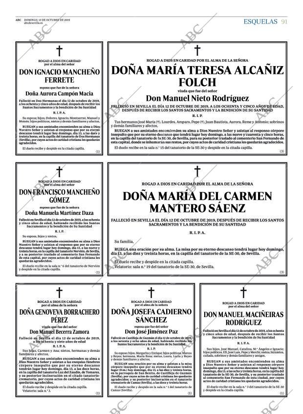 ABC SEVILLA 13-10-2019 página 91