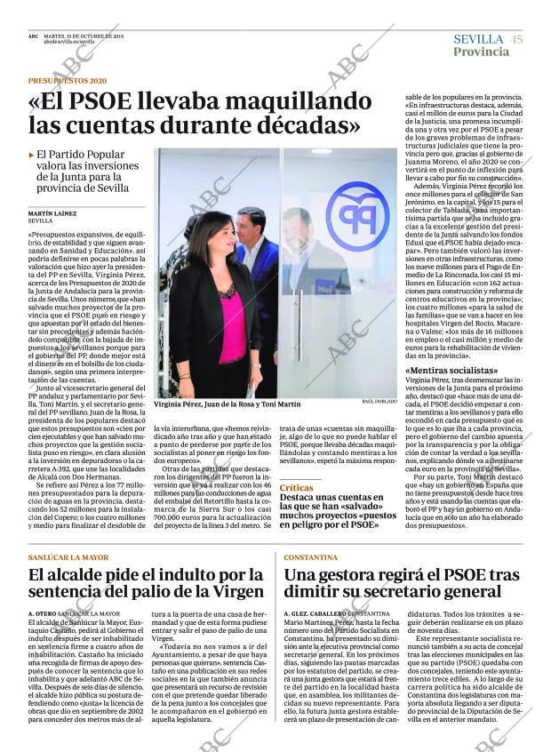 ABC SEVILLA 15-10-2019 página 45