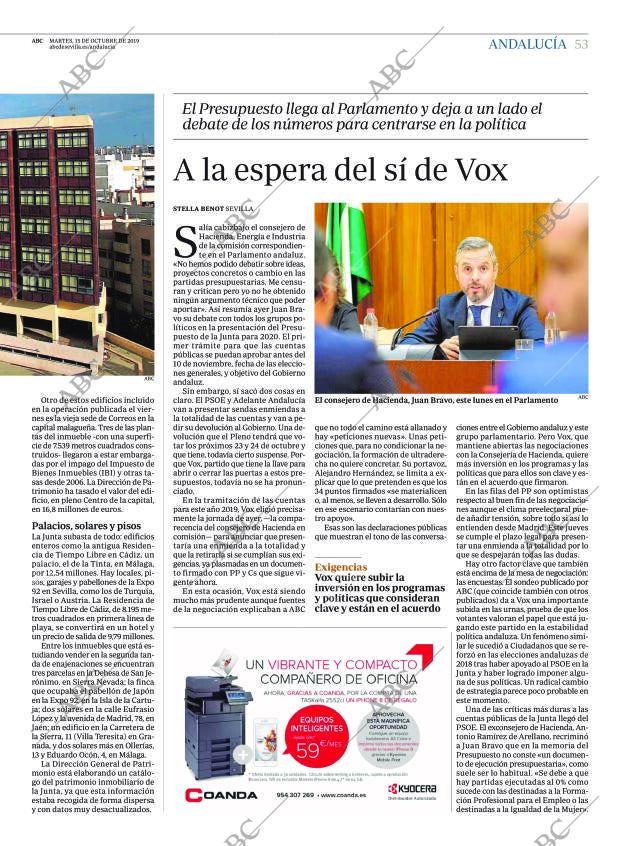 ABC SEVILLA 15-10-2019 página 53