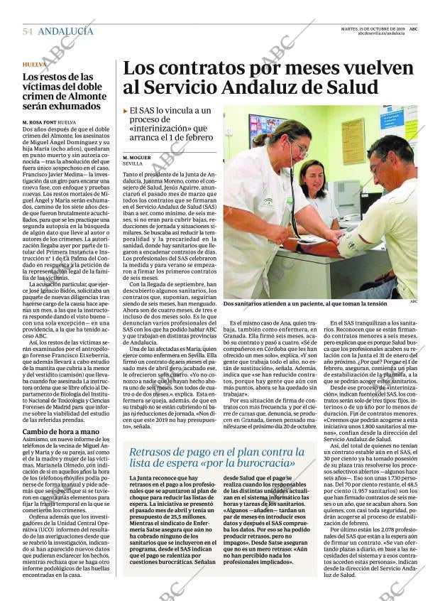 ABC SEVILLA 15-10-2019 página 54