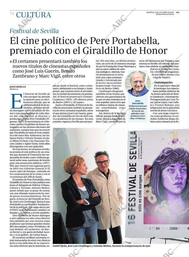 ABC SEVILLA 15-10-2019 página 74