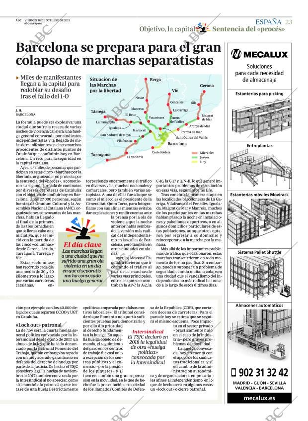 ABC MADRID 18-10-2019 página 23