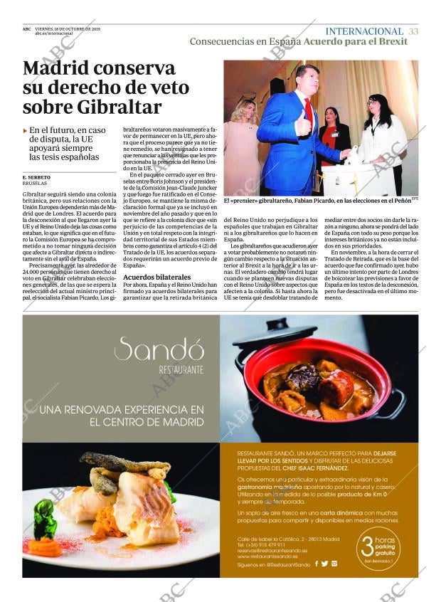 ABC MADRID 18-10-2019 página 33