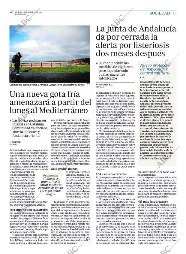 ABC MADRID 18-10-2019 página 45