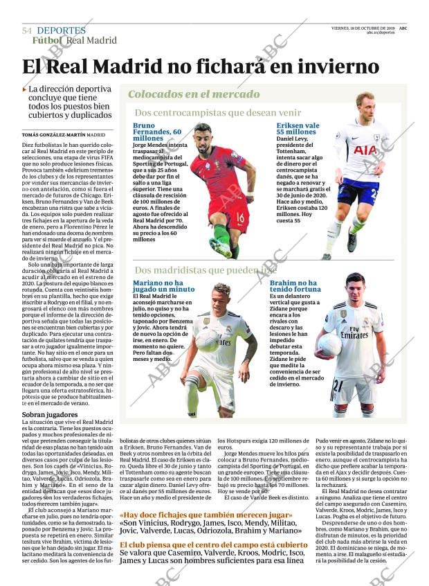 ABC MADRID 18-10-2019 página 54