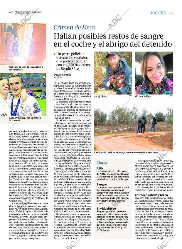 ABC MADRID 18-10-2019 página 85