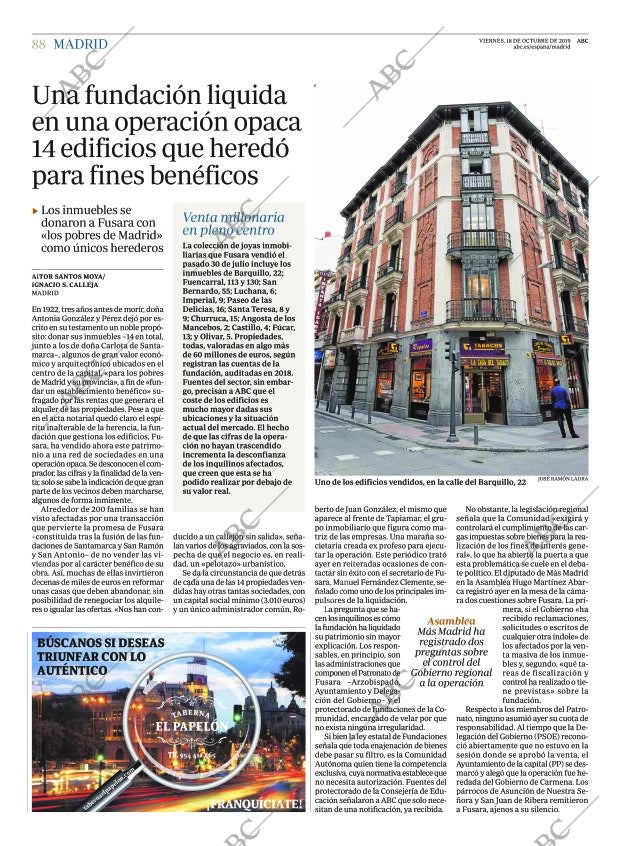 ABC MADRID 18-10-2019 página 88