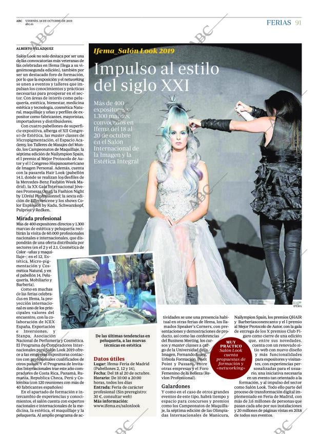 ABC MADRID 18-10-2019 página 91