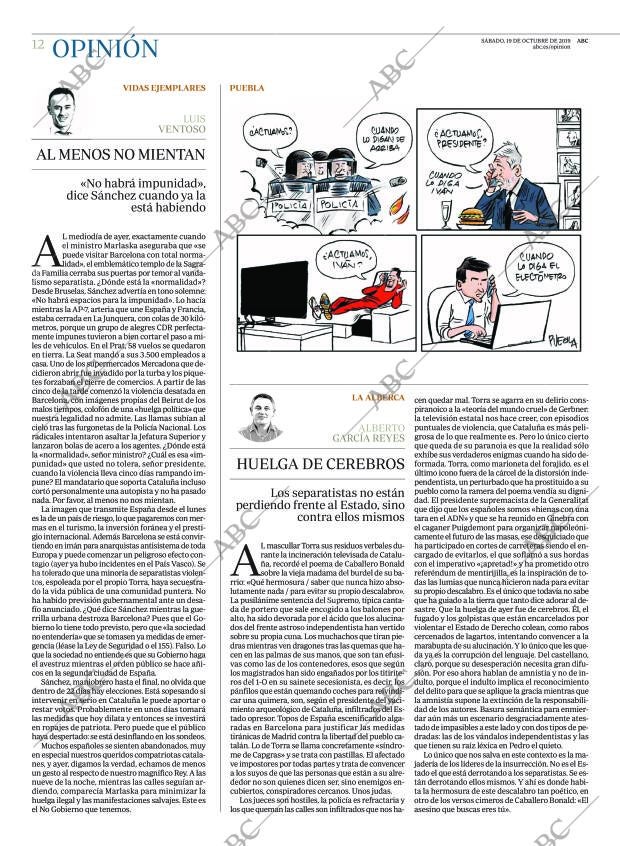 ABC MADRID 19-10-2019 página 12