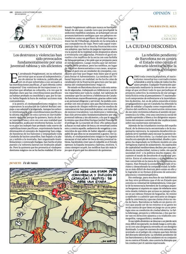 ABC MADRID 19-10-2019 página 13