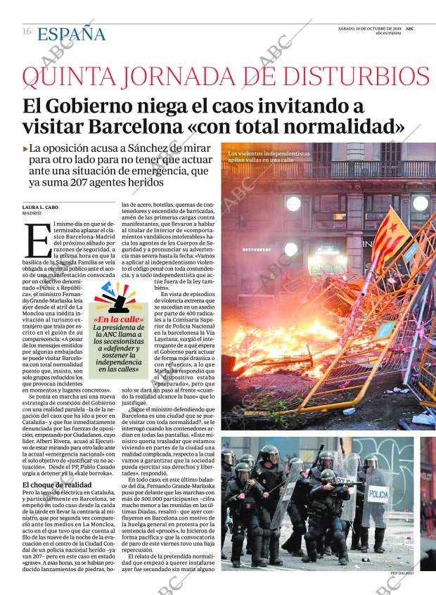 ABC MADRID 19-10-2019 página 16