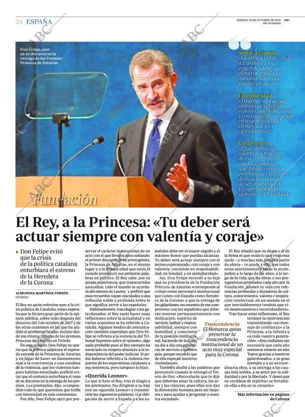 ABC MADRID 19-10-2019 página 24