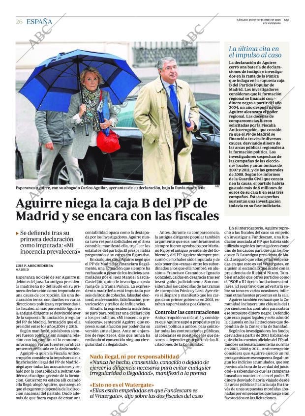 ABC MADRID 19-10-2019 página 26