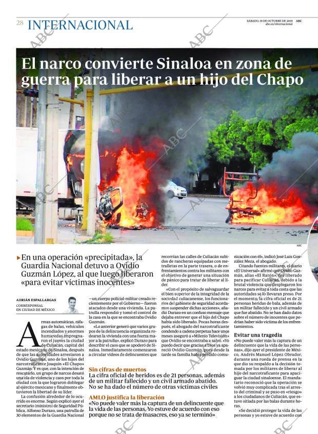 ABC MADRID 19-10-2019 página 28