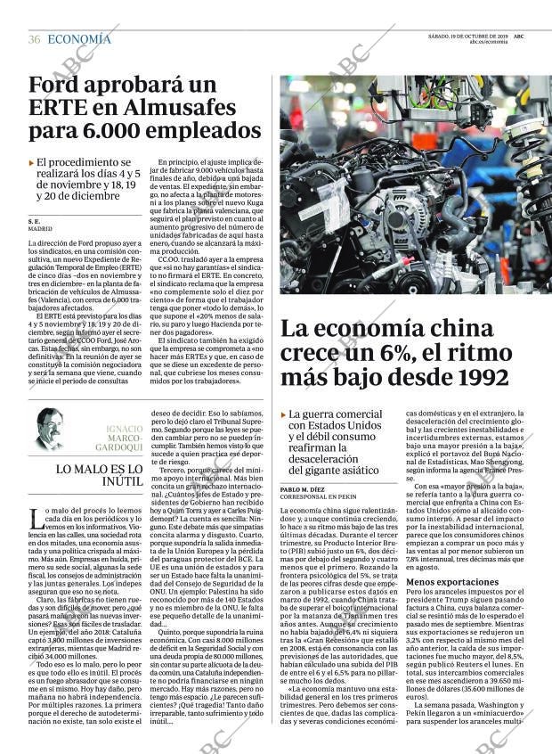 ABC MADRID 19-10-2019 página 36