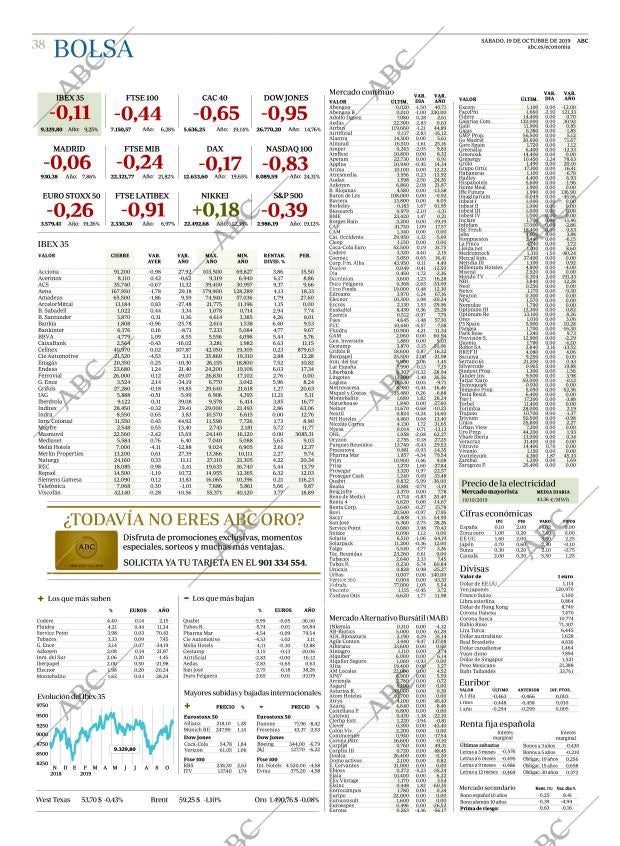 ABC MADRID 19-10-2019 página 38