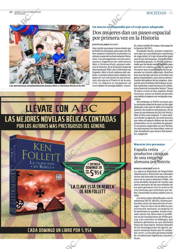 ABC MADRID 19-10-2019 página 45