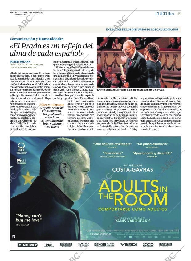 ABC MADRID 19-10-2019 página 49