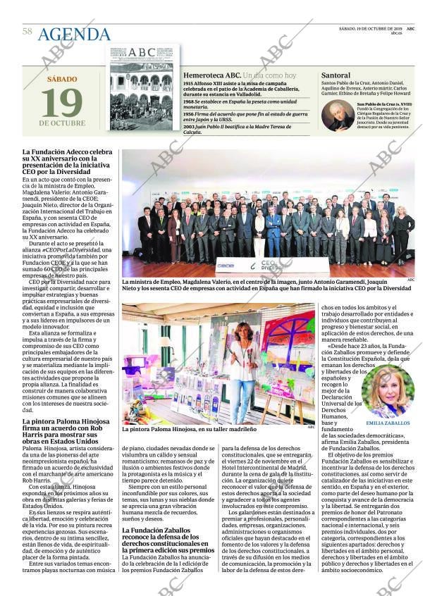 ABC MADRID 19-10-2019 página 58
