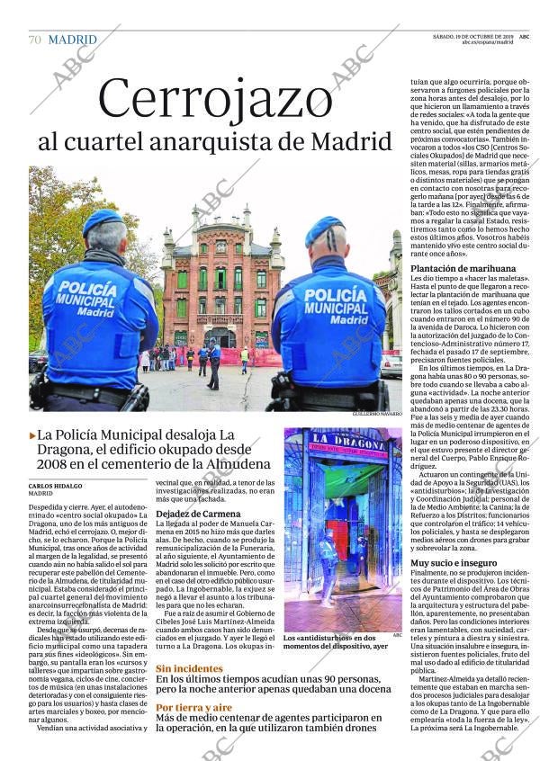 ABC MADRID 19-10-2019 página 70
