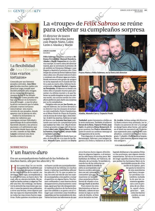 ABC MADRID 19-10-2019 página 84