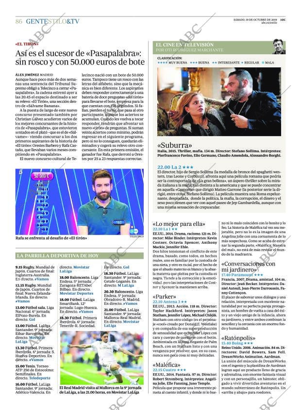 ABC MADRID 19-10-2019 página 86