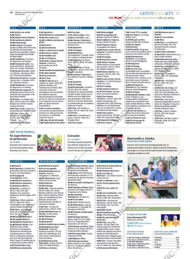 ABC MADRID 19-10-2019 página 87