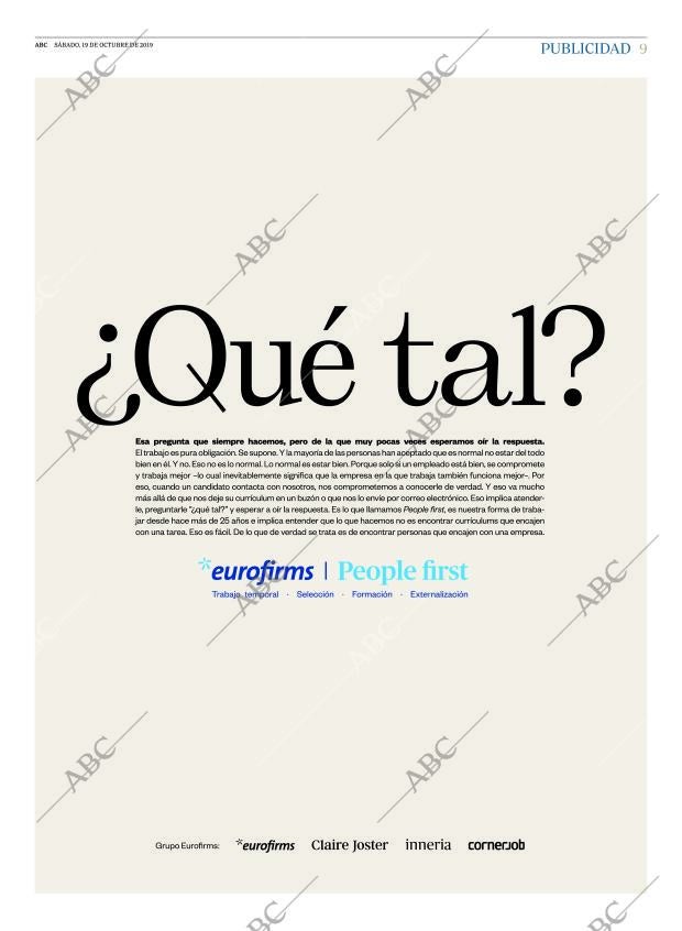 ABC MADRID 19-10-2019 página 9